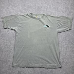 Hard Rock Cafe Copenhagen graphic t-shirt green short sleeve size XL